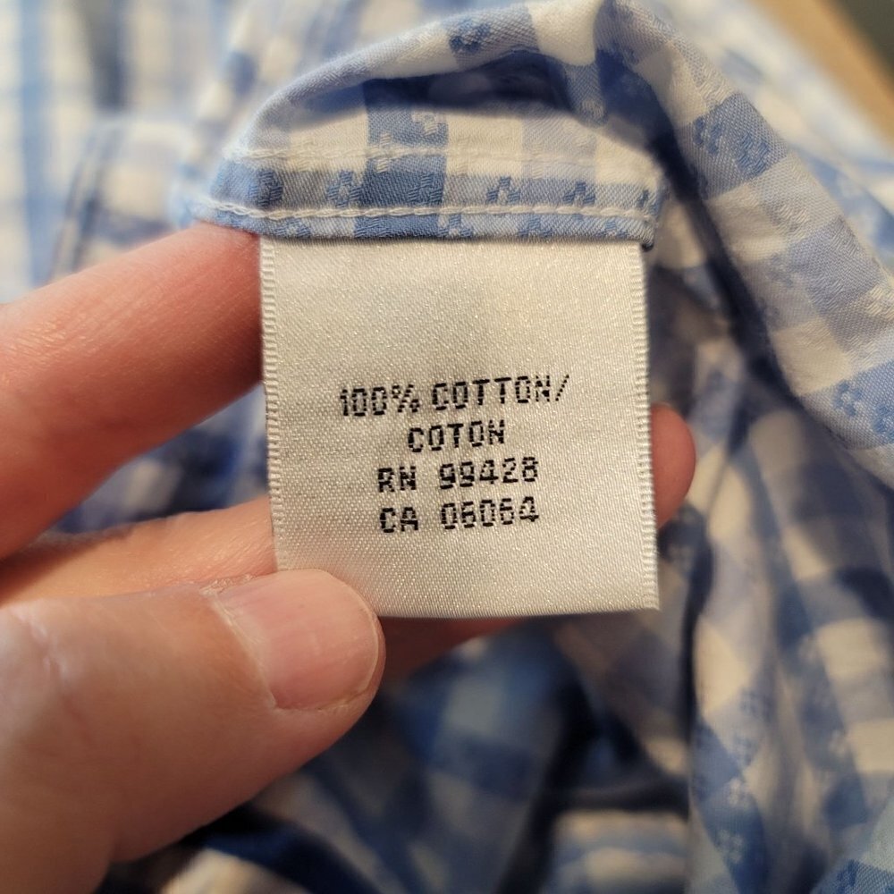 Bugatchi Uomo Button Up Mens Medium - image 6